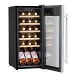 Baridi 18-Bottle Stainless Steel Wine Cooler Fridge