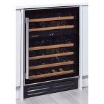 46-Bottle Dual Zone Built-In Wine Cooler