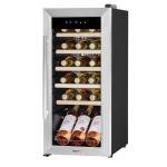 Baridi 18-Bottle Stainless Steel Wine Cooler Fridge