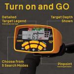 Garrett ACE 400 Metal Detector with Waterproof Coil & Carry Bag