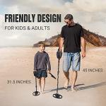 Adjustable Pinpointer Metal Detector for Adults and Kids