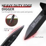 Heavy Duty Double Serrated Metal Detector Digging Tool