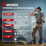 DR.ÖTEK Professional Waterproof Pin Pointer Metal Detector