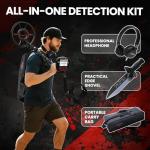 DR.ÖTEK Professional Waterproof Pin Pointer Metal Detector