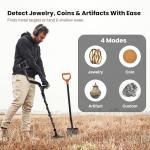 Fisher F44 Metal Detector with 11" Search Coil