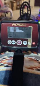 Fisher F22 Metal Detector with Waterproof Coil & Pin Pointer