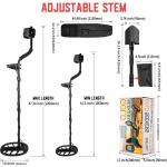 Pro Pin Pointer Metal Detector with Headphones