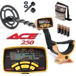 Garrett Ace 250 Detector with Waterproof Coil & Pouch