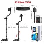 12" Waterproof Metal Detector for Adults - High Sensitivity