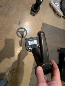 Bounty Hunter Metal Detector with Adjustable Eliminator