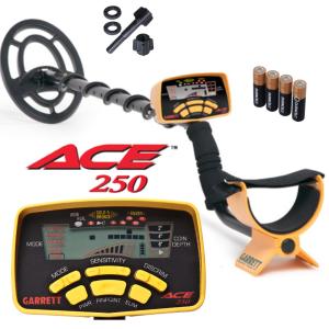 Garrett Ace 250 Metal Detector with Waterproof Coil