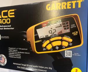 Garrett ACE 400 Metal Detector with Waterproof Coil