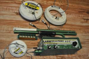 Garrett VLF TR DEEPSEEKER Metal Detector with 3 Coils