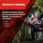 MINELAB X-Terra PRO Waterproof Metal Detector for Adults