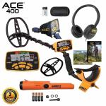 Garrett Ace 400 Metal Detector & Pro Pointer AT