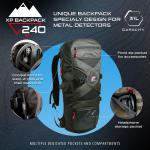 XP Metal Detectors 240 Lightweight Backpack