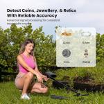 Bounty Hunter Tracker IV Metal Detector - Black