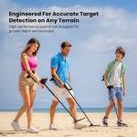 Bounty Hunter TK4 Metal Detector with Waterproof Coil