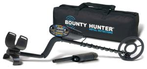 Bounty Hunter Quick Draw II Metal Detector Bundle