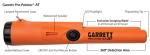 Garrett Waterproof Pro Pointer AT Metal Detector