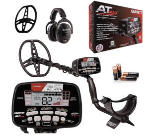 Garrett AT Max Waterproof Metal Detector with Headphones