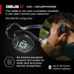 XP Deus II 11" WS6 Metal Detector - Waterproof, Multi-Frequency