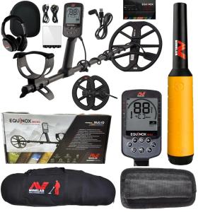 Minelab Equinox 900 Metal Detector Bundle with Coils
