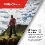 Minelab Equinox 900 Multi-Frequency Metal Detector Bundle