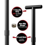 DR.ÖTEK Heavy Duty Metal Detecting Spade Shovel