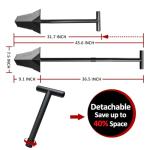 DR.ÖTEK Heavy Duty Metal Detecting Spade Shovel