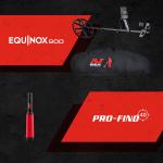 Minelab Equinox 900 Metal Detector Bundle