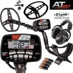 Garrett AT Max Waterproof Metal Detector with Headphones
