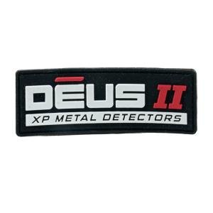 XP DEUS II Metal Detector Black Rubber Patch