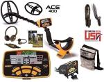 Garrett ACE 400 Metal Detector with Accessories