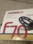 Fisher F70 Metal Detector with 10-Inch Coil