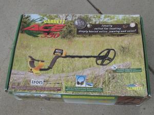 Garrett Ace 350 Metal Detector with Accessories