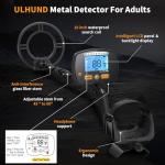 ULHUND Adult Gold Metal Detector with LCD Display