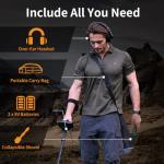 ULHUND Adult Gold Metal Detector with LCD Display