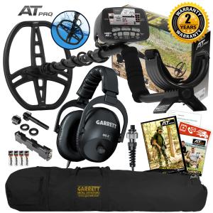 Garrett AT Pro Waterproof Metal Detector Bundle