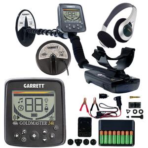 Garrett Goldmaster 24k Metal Detector with Coils