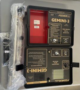 Fisher Gemini 3 Deep Search Pin Pointer Metal Detector