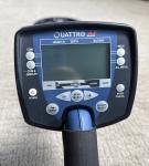 Minelab Quattro Metal Detector with Carbon Fiber Neck