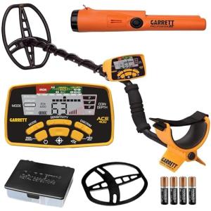 Garrett ACE 400 Metal Detector Bundle with Pro Pointer