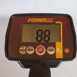 Fisher F22 Weatherproof Metal Detector with 9" Coil