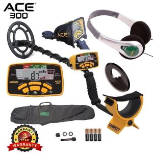 Garrett ACE 300 Metal Detector with Carry Bag