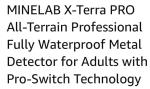 Minelab X-Terra Pro Waterproof Metal Detector