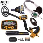 Garrett ACE 300 Metal Detector with Pro Pointer II