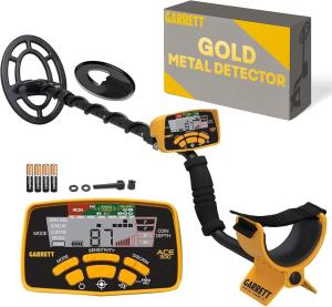 Garrett ACE 300 Waterproof Metal Detector with Extras