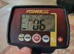 Fisher F22 Weatherproof Metal Detector with 9" Coil