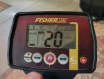 Fisher F22 Weatherproof Metal Detector with 9" Coil